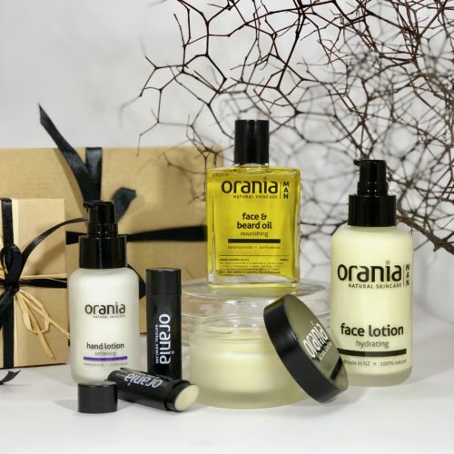 Mens gift box natural skincare Orania NZ