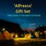 Gift set for lovers of camping, summer evenings and being outdoors